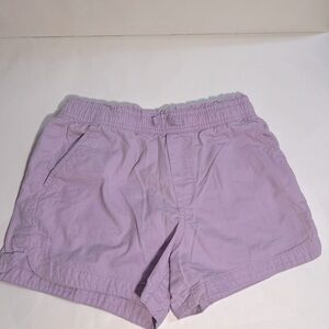 GAP Girls Purple Athletic Shorts Elastic Waist Lightweight